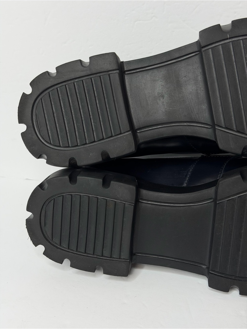 AGL Monique chunky sole leather loafers in black leather Women's EU 39/ 8.5-9 US - Picture 9 of 15